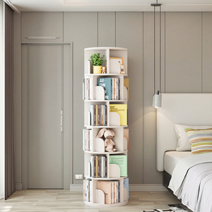 Estantería Giratoria de 360 Grados, Moderna y Minimalista, de <span class=keywords><strong>Madera</strong></span>, para Libros Infantiles, Librería para Estudiantes - Product Image 3