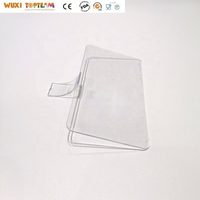 Supports à gâteaux miniatures jetables en plastique et petites assiettes à dessert personnalisables sans BPA pour l'emballage alimentaire de fête