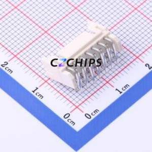 HC-PHD-2*7AW Wire-to-Board Pin Header Bent Lead Through Hole,P=2mm Connector 2x7P 2mm Right Angle Insert PHD - Product Image 2