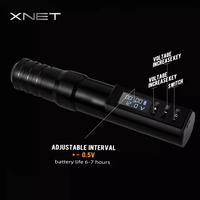 Ambition Hunter Pistolet à tatouage sans fil Kit complet complet avec 40 cartouches de tatouage 10 cartouches d'encre pour artistes débutants
