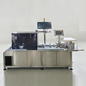 Máquina de Marcado Láser UV con Alimentación Automática para Bolsas de Plástico Delgadas, Sistema de Codificación, Inspección Visual y Rechazo con Evitación de Superposición - Product Image 1