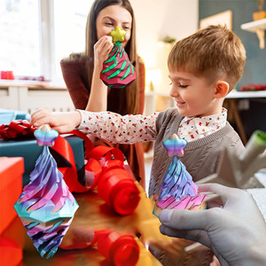 Jouet anti-stress en plastique imprimé en 3D en forme de sapin de Noël pour la décompression et la décoration de Noël - Product Image 5