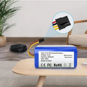 Batería de Repuesto de 14.4V/14.8V para Robot Aspiradora Cecotec <span class=keywords><strong>Conga</strong></span> <span class=keywords><strong>1290</strong></span> 1390 1490 1590 - Product Image 2