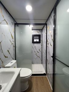 Casa Contenedor Modular Prefabricada con Pared de Cristal Transparente, Casa Plegable Pequeña para Jardín o Villa - Product Image 2