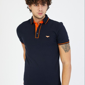 สีดำหนึ่งราคาขายส่งบุรุษที่กำหนดเองโปโลเสื้อยืดผู้ขายที่ดีที่สุดยุโรปอเมริกาแอฟริการัสเซีย - Product Image 1