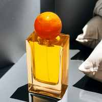 Oem Flacon de parfum en verre cristal Design de luxe 50ml 100ml 80ml Flacon en verre Vaporisateur de maquillage Flacon de parfum avec boîte