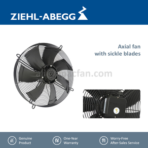 Ventilateur de circulation d'air industriel de qualité ZIEHL-ABEGG FN045-4EK.2F.V7P2 141715 pour usines, ventilateur de unité de réfrigération AHU - Product Image 3