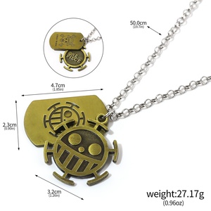 Anime une pièce: <span class=keywords><strong>chapeau</strong></span> de paille, <span class=keywords><strong>Luffy</strong></span>, collier Ace Hat, barbe blanche, pendentif porte-clés One Pieces Wanted - Product Image 6