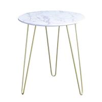 Vente chaude Style le plus durable Table en métal ronde Table à café et à thé Accueil Chambre Meubles Prix le plus bas