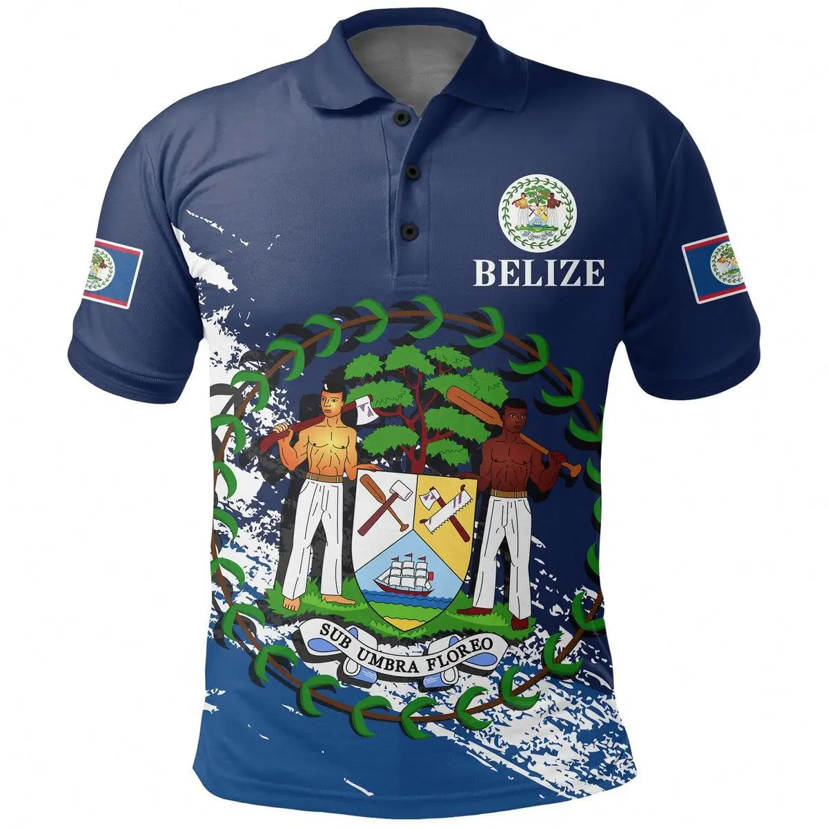 Minimum Order Quantity Golf Shirt Personalized Belize Designer Short Sleeve Tops Breathable Cozy Men Clothing Wholesale in Bulk