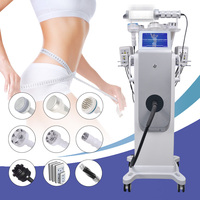 Appareil de massage par vibration 80K, thérapie par vide 9 en 1, drainage lymphatique par cavitation, rouleau à billes interne, machine de cavitation 40K, machine de cavitation 80K