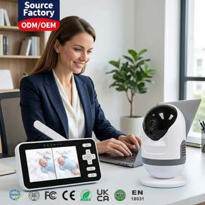 Local SD Recording Baby Monitor 4 Inch IPS Screen <b>Smart</b> <b>WiFi</b> Video Baby Monitor with App Multi-language Interface <b>Smart</b> Security - Product Image 1