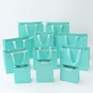 7.8x3.9x11 Inches Small Shopping Wrap Bags with Handles Bulk <b>Wrapping</b> Bag for Wedding Craft Grocery Boutique Retail Business - Product Image 2