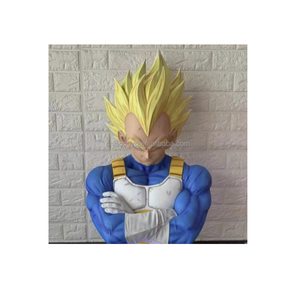 Dessin animé anime statue table ornements résine sculpture personnage buste sculpture personnalisé anime personnage statue - Product Image 1