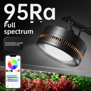 Lampu LED Akuarium JSD WRGB UV Smart Mini Program Control 60W 80W 100W Lampu Tanaman Air Jepit untuk Akuarium, Menumbuhkan Karang - Product Image 5