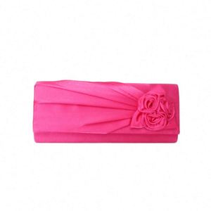 Ladies Dinner Bag Dress Pleated Banquet <b>Clutch</b> Niche Design One Shoulder Cosmetic Bag Wholesale - Product Image 1