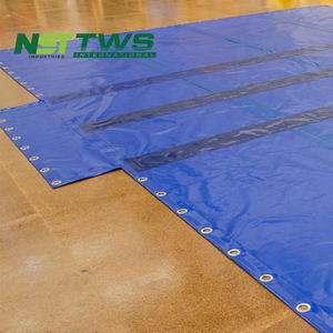 900GSM 방수 방수포 20Ft 및 40Ft 오픈 탑 배송 트럭 컨테이너 방수포 커버 - Product Image 4