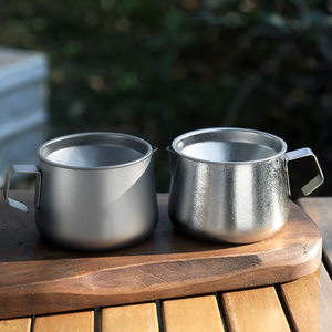 钛功夫茶具便携户外野营餐具茶壶茶杯徒步休闲旅游茶具盖湾 - Product Image 4