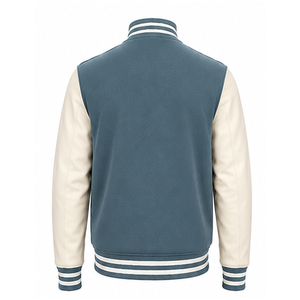 High Quality Custom Varsity <b>Jacket</b> <b>Men</b> Custom Color Long Sleeve Customizable Style Button Front Logo Winter Wear <b>Men</b> Varsity - Product Image 2