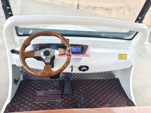 Vehículo Turístico Clásico Retro Eléctrico de Lujo con Batería de Litio de 72V, con 4-17 Asientos, Velocidad de 30-40 km/h, para Recepción de Hoteles y Turismo - Product Image 4