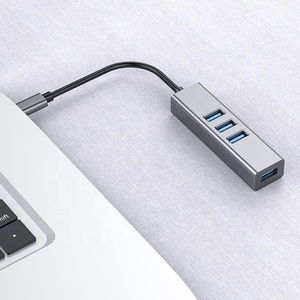 4 puertos de USB-C a USB 3,0 <span class=keywords><strong>Hub</strong></span> para MacBook Pro <span class=keywords><strong>iPad</strong></span> Samsung Galaxy y más tipo C dispositivos - Product Image 3