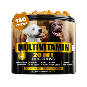 Evcil hayvan sağlık takviyeleri köpek Multivitamin yumuşak çiğniyor evcil hayvanınızın kaplamasını korumak için iştahı artırmak - Product Image 2