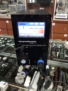 เครื่องเชื่อมจุดดิจิตอลหน้าจอสัมผัส LCD สำหรับงานจิวเวลรี่ 150WS สำหรับซ่อมทอง เงิน นาฬิกา ใช้เทคโนโลยีพัลส์อาร์กอน - Product Image 2
