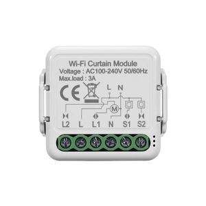 <span class=keywords><strong>Module</strong></span> de rideau intelligent <span class=keywords><strong>sans</strong></span> <span class=keywords><strong>fil</strong></span> Mini Zigbee 3.0 100W CN; GUA <span class=keywords><strong>WiFi</strong></span> Android pour <span class=keywords><strong>volet</strong></span> <span class=keywords><strong>roulant</strong></span> électrique d'hôtel - Product Image 1