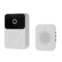 Sonnette de porte intelligente sans fil X9 avec vision nocturne HD et vidéo mobile à distance