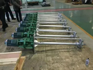 Submersible Chemical Process Pump Vertical Immersion Centrifugal Pump Corrosion Resistant Pump for Acid Alkali Chemical Transfer - Product Image 4