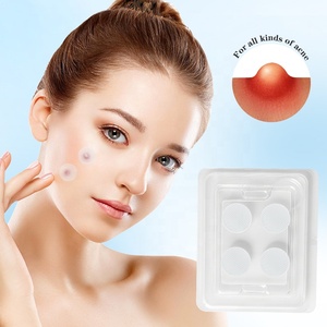 Parche de microagujas de marca privada para espinillas con aloe vera y colágeno, adhesivo hidrocoloide disolvente de acné, cubre imperfecciones y elimina granos. - Product Image 2