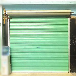 Portes <span class=keywords><strong>de</strong></span> <span class=keywords><strong>garage</strong></span> à enroulement silencieuses en acier pour entrepôts et conteneurs, fabrication industrielle - Product Image 5