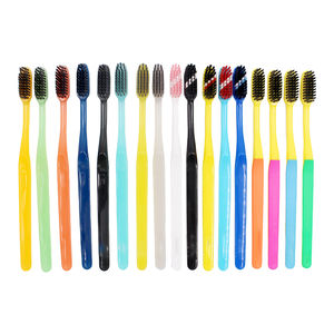 <span class=keywords><strong>Brosse</strong></span> à <span class=keywords><strong>dents</strong></span> au charbon de bois manche semi-transparent Binchotan charbon de bois/bambou <span class=keywords><strong>brosse</strong></span> à <span class=keywords><strong>dents</strong></span> en carbone pour adulte vente en gros - Product Image 6