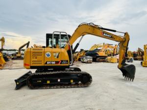 Miniexcavadora SANY SY75C Usada de Buena Calidad, Pocas Horas de Uso, Bien Mantenida, Perfecta para Jardinería y Construcción - Product Image 4
