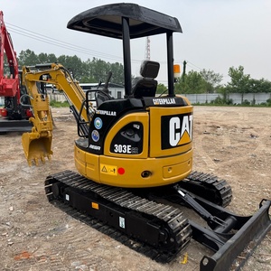 Miniexcavadora Usada Más Vendida, Cat303E de 3 Toneladas, Excavadora de Segunda Mano Cat303.5E de Buena Calidad con EPA/CE - Product Image 6