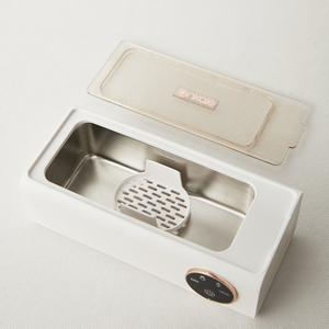 Nettoyeur personnel <span class=keywords><strong>à</strong></span> ultrasons multifonction 45 kHz pour prothèses dentaires, bijoux, montres, lunettes et appareils buccaux. - Product Image 3