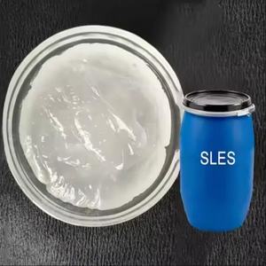 Materia Prima para Detergente de Fabricación Industrial, Lauril Éter Sulfato de Sodio Líquido, Producto Químico SLES 70%, CAS 68585-34-2 - Product Image 2