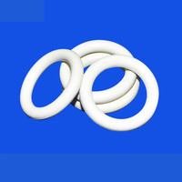 Hochwertige weiße Farbe Kunststoff Nylon Gummi O-Ringe PTFE Gummi dichtung ringe in China