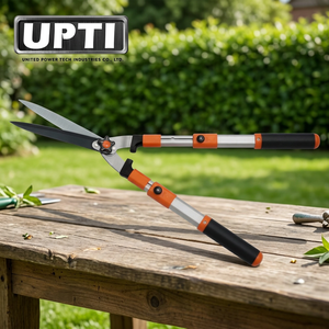 Tijeras de podar industriales profesionales DIY de Taiwán, 66-86.5cm, hoja recta, agarre antideslizante, cromadas, para diestros - Product Image 2