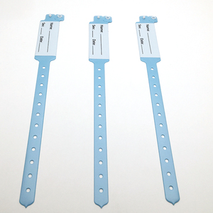 Pulsera de <span class=keywords><strong>Pvc</strong></span> con identificación de alta calidad, serie impresa, registro de información de pacientes, <span class=keywords><strong>Hospital</strong></span>, médica, gran oferta de fábrica - Product Image 4