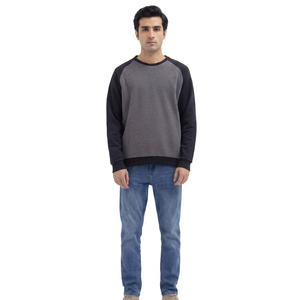 Sudadera de Moda Urbana 2026, Sudadera Básica de Algodón Mezclado, Diseño Personalizado, Tejido Transpirable, Sudadera Personalizada para Hombre - Product Image 1