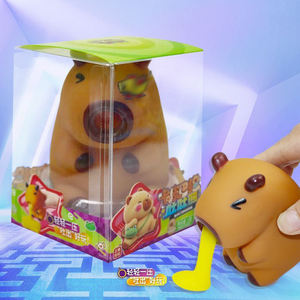 Un divertente giocattolo per bambini A forma di orso <span class=keywords><strong>Toto</strong></span> <span class=keywords><strong>e</strong></span> sapori misti di caramelle scoppiettanti Capibara giocattoli di caramelle per bambini Dulces De Juguete - Product Image 5