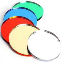 Plaques de panneau auto-adhésives en acrylique/PMMA/perspex, miroirs, format à forme personnalisée