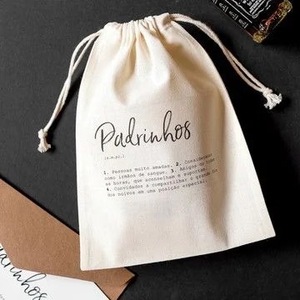 Custom Logo Printed Eco-friendly Biodegradable Luxury Organic Cotton Reusable <b>Drawstring</b> Dust Bag Storage <b>Pouch</b> for Handbag - Product Image 4