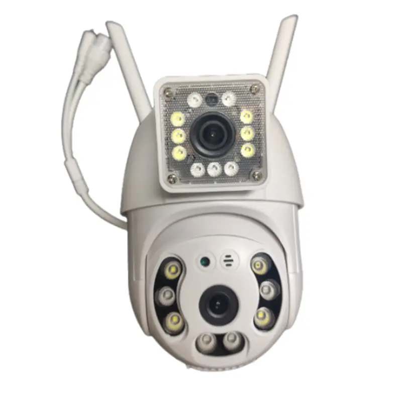 V360Pro app Kamera CCTV luar ruangan, Kamera CCTV wifi pelacak gerak manusia deteksi penglihatan malam tahan air 2M 1080P