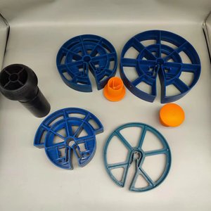 Espaciador de <span class=keywords><strong>rueda</strong></span> de refuerzo de plástico resistente para construcción de materiales de construcción de hormigón - Product Image 6