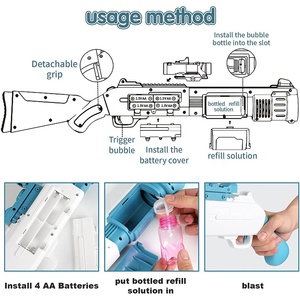 Jouets les plus récents de 2022, machine <span class=keywords><strong>à</strong></span> <span class=keywords><strong>bulles</strong></span> électrique <span class=keywords><strong>à</strong></span> main, 10 trous, pistolet <span class=keywords><strong>à</strong></span> <span class=keywords><strong>bulles</strong></span> automatique, jouet d'extérieur pour enfants, pistolet <span class=keywords><strong>à</strong></span> <span class=keywords><strong>bulles</strong></span> - Product Image 6