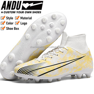 Chaussures de football FG/TF pour hommes et femmes, crampons de football d'intérieur d'origine, crampons de football, chaussures de football, taille 35-47 - Product Image 3