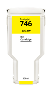 HP-kompatible Pigmentpatrone HPQ <span class=keywords><strong>746</strong></span> mit Chip 300ML Mehrfarbig für DesignJet Z6/Z9 - Product Image 5