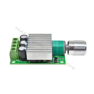 Contrôleur de moteur CC PWM 12V/24V 10A haute puissance avec régulation de vitesse, contrôle de température et variateur d'intensité - Product Image 2